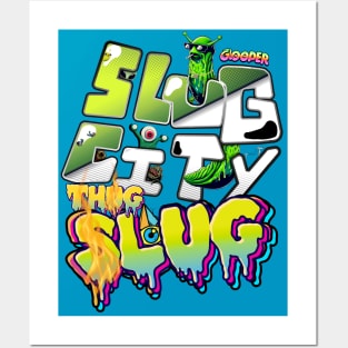 Slug City Thug "Seek" Posters and Art